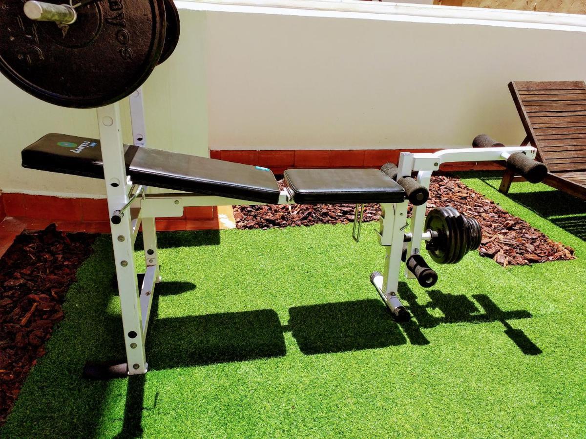 Large Apartment With Large And Sunny Terrace - Garden & Outdoor Gym , Alicante Center Dış mekan fotoğraf